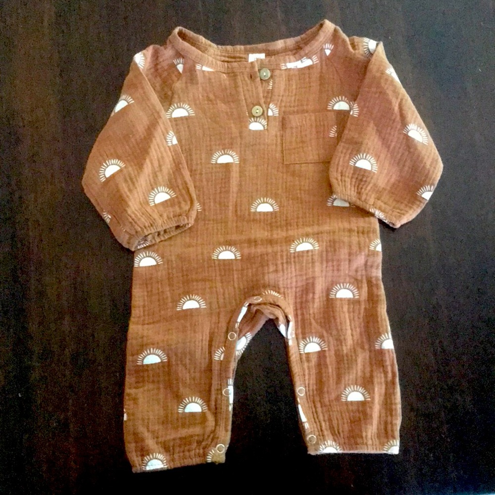 Double Gauze Baby Romper 6 month